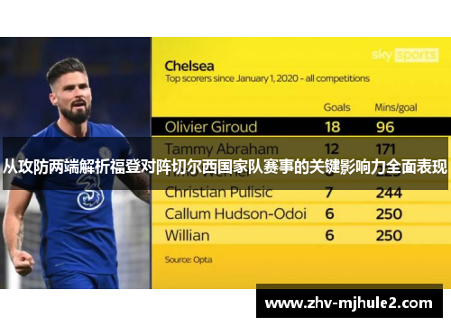 从攻防两端解析福登对阵切尔西国家队赛事的关键影响力全面表现